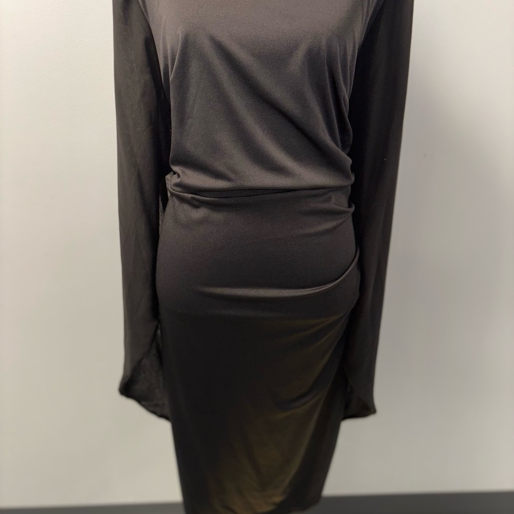 Sophisticated black Long Sleeve Dress. Brand new! 3x